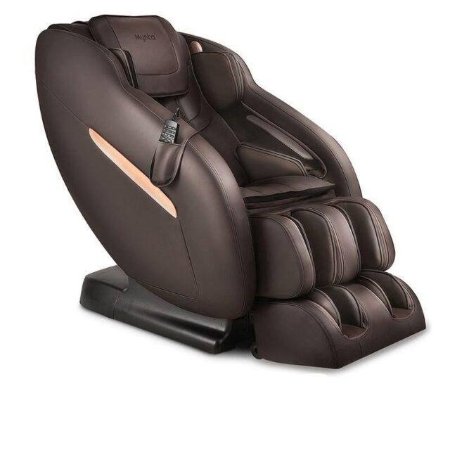 brown massage chair